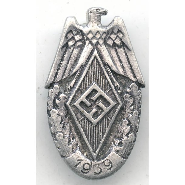 German WW2 HJ Siegernadel  "1939"  - Sport Award