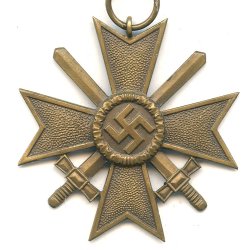 German WW2 War merit cross 2 cl 1939 with swords '83'
