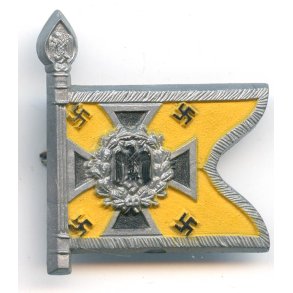 German WW2 WHW Flag tinne 'Kavallerie'