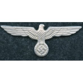 German WW2 Army EM/NCO/Officer's visor cap eagle in metal