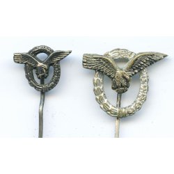 German WW2 Luftwaffe Pilot's badges miniatures