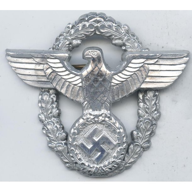 German WW2 Police two-Piece Officer's Cap Eagle