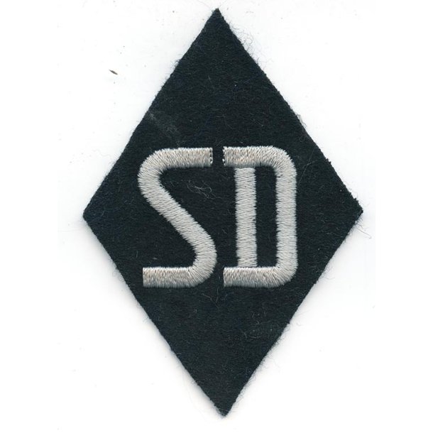 German WW2 SS SD 'Sicherheitsdienst' Sleeve diamond badge