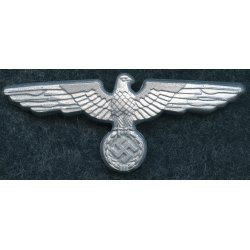German WW2 Army EM/NCO/Officer's visor cap eagle in metal "G.B 38"
