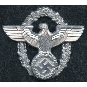 German WW2 Police two-Piece Officer's Cap Eagle