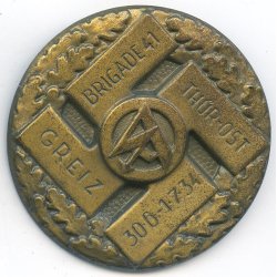 German WW2 SA Brigade 41 - Greiz - Th�ringen-Ost - June 30th 1934