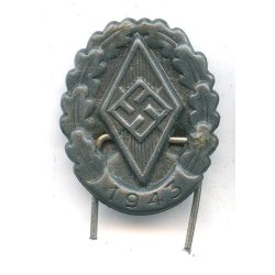 German WW2 HJ Siegernadel  "1943"  - Sport Award