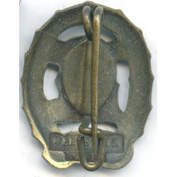 German WW2 DRL sports badge in Bronze miniature 'Wernstein'