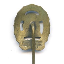 German WW2 DRL sports badge in Bronze miniature 'Wernstein'