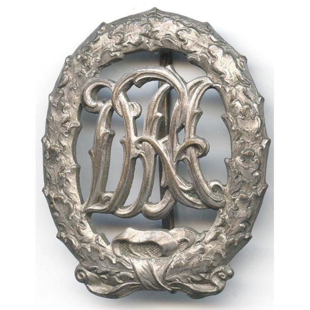 German WW2 DRA sports badge in silver