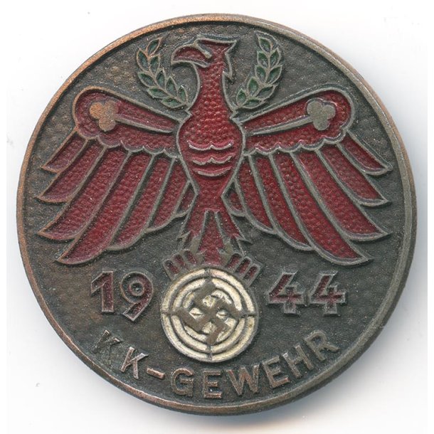 German WW2 DSVB State Shooting association award 1944