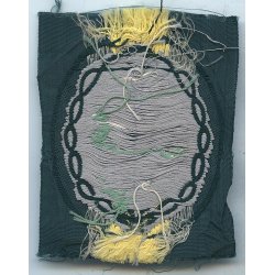German WW2 Gebirgsj�ger Edelweiss arm patch - BEVO version