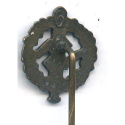 German WW2 SA Sports badge in Bronze miniature