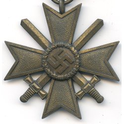 German WW2 War merit cross 2 cl 1939 with swords '110'