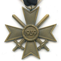 German WW War merit cross 2 cl 1939 with swords