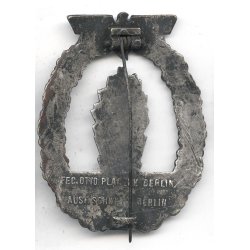 German WW2 Kriegsmarine Mine Sweeper badge 'Schwerin'
