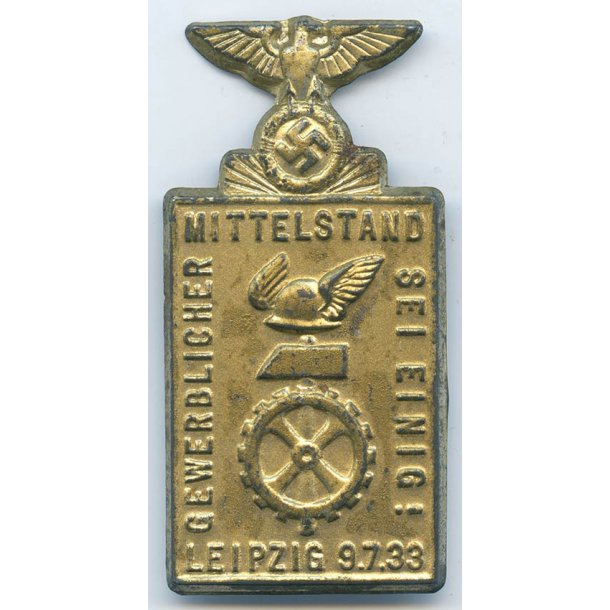 Gewerblicher Mittelstand SEI EINIG Leipzig 1933 tinnie