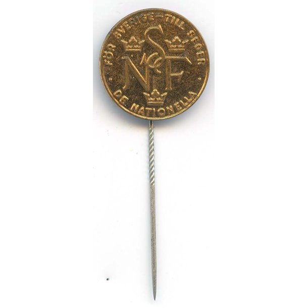 Swedish NS SNF member's pin