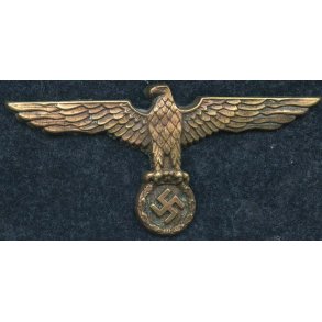 German WW2 Kriegsmarine first pattern tropical pith helmet eagle