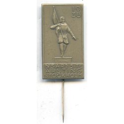Swedish WW2 NSAP 5th annual meeting Stockholm 1938 pin