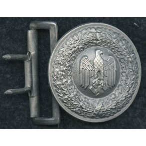 German WW2 Army Officer's dress brocade belt buckle