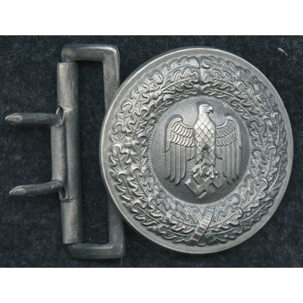 German WW2 Army Officer's dress brocade belt buckle