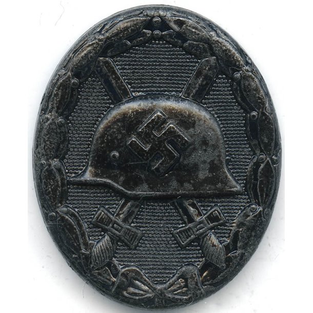 German WW2 Wound badge in black 1939 '107'