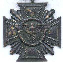 German WW2 NSDAP 10 year Service award in bronze