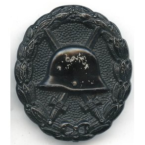 German WW1 Wound badge in black 1914