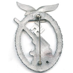German WW2 Luftwaffe Flak Artillery badge 'Ball hinge'