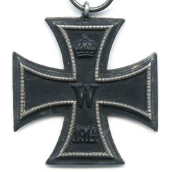 German WW1 Iron Cross second class 1914 'S' - Parade mounted