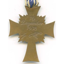 German WW2 Mother's Cross in Bronze