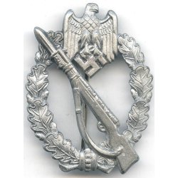 German WW2 Infantry assault badge in Silver 'SHuCo'