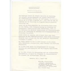 German WW2 Luftwaffe Channel island document group