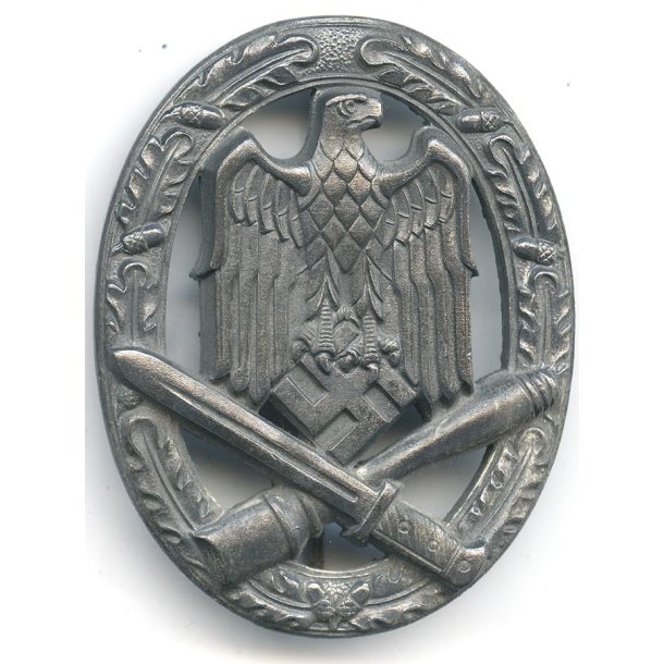 German WW2 General Assault badge 'Unknown - 4-rivet'