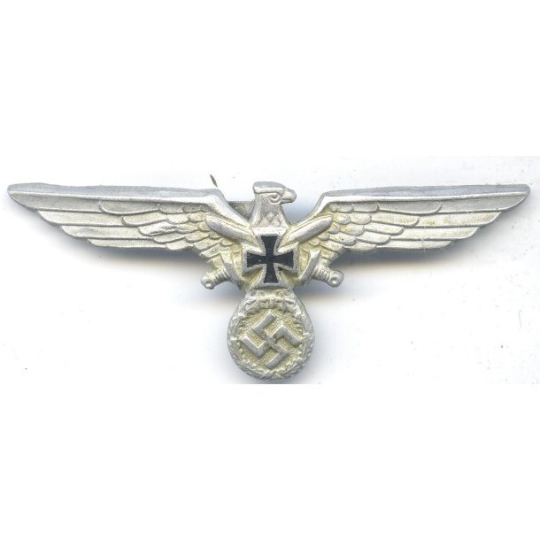 German WW2 NS-RKB member's cap eagle in metal