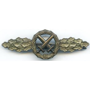 German WW2 Air to ground support clasp in gold