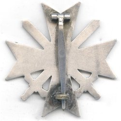German WW2 War merit cross 1 cl 1939 with swords '62'