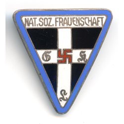 German WW2 Nat. Soz. Frauenschaft , Ortsgruppe badge 'RZM 72'