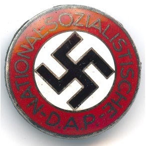 German WW2 NSDAP member's badge 'M1/13'