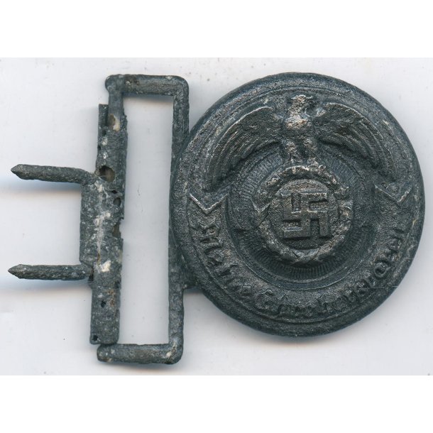 German WW2 Wafffen-SS Officer's belt buckle