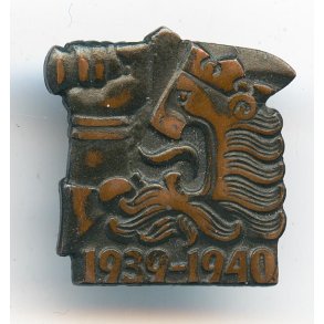 Finnish WW2 Winter War 1939-1940 Brotherhood Pin (Talvisota Asevelimerkki)