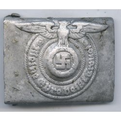 German WW2 SS EM/NCO's combat buckle 'RZM 822/38 SS'