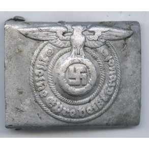 German WW2 SS EM/NCO's combat buckle 'RZM 822/38 SS'