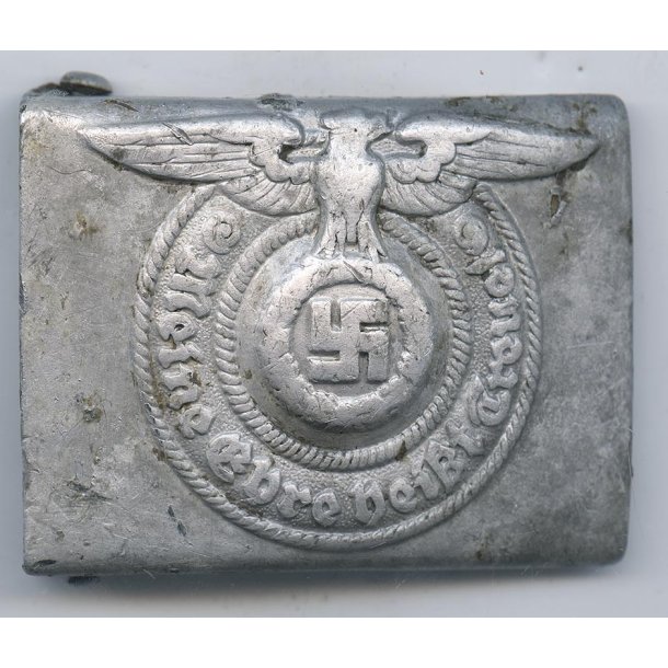 German WW2 SS EM/NCO's combat buckle 'RZM 822/38 SS'