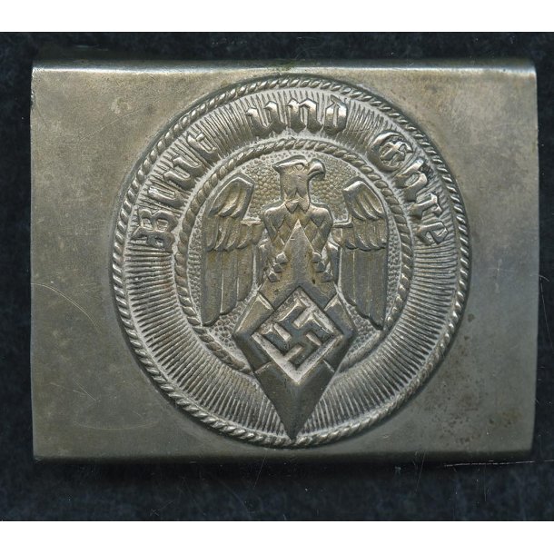 German WW2 HJ belt buckle 'PuC RZM KH28'