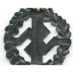 German WW2 SA Sports badge in Bronze 'Berg &amp; Nolte'