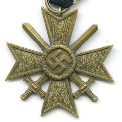 German WW War merit cross 2 cl 1939 with swords