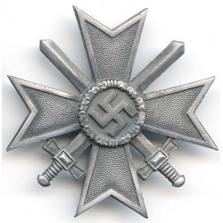 German WW2 War merit cross 1 cl 1939 with swords '4'