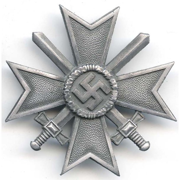 German WW2 War merit cross 1 cl 1939 with swords '4'